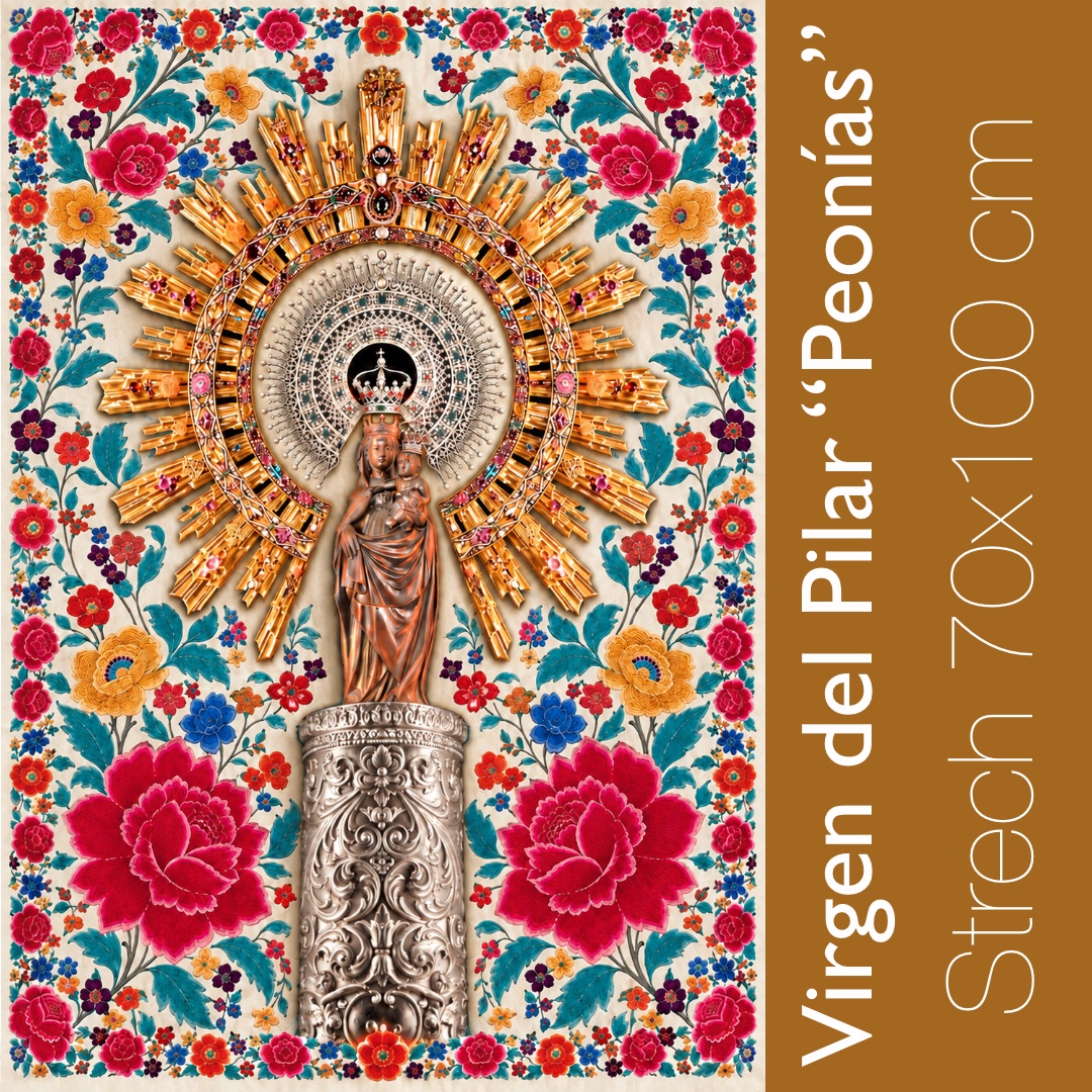 Virgen del Pilar “Peonías”
